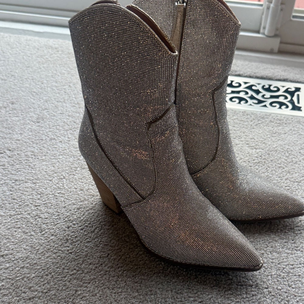 Beast Fashion Champagne Gold boots from Buckle